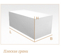 Газобетонный блок ГРАС D600, B3.5, 600x200x300 мм