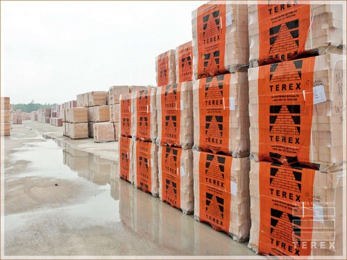 Кирпич TEREX одинарный (солома)